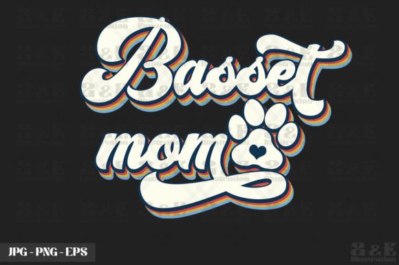Cute Basset Mom Dog Owner
