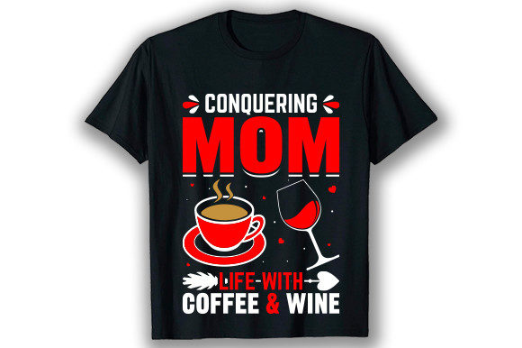 Mom Life. Coffee and Wine Design Review