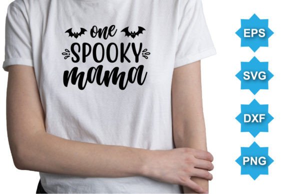 One Spooky Mama Halloween Mom Design