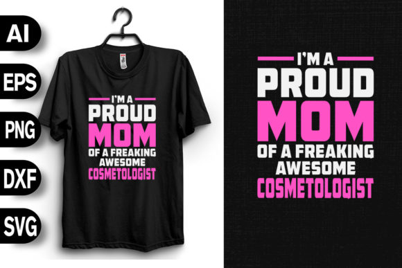 Proud Cosmetologist MOM Embroidery Review