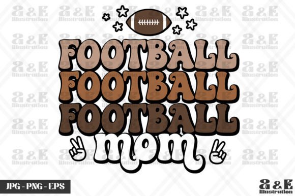 Retro Football Mom American Football