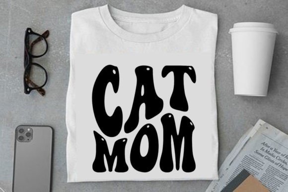Retro Text Design, Cat Mom: A Designer's Review