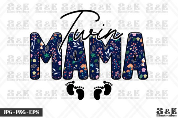 Twin Mama Cute Floral New Mom: Designer Review