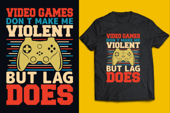 Vintage Gamer T-Shirt Design2: A Designer's Take